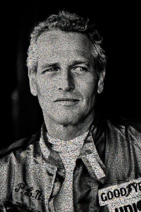 David Law (1967) - Crypto Paul Newman, Antiek en Kunst, Kunst | Schilderijen | Modern