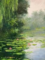 Emre Kinali - Marshside Willows, Antiek en Kunst, Kunst | Schilderijen | Modern