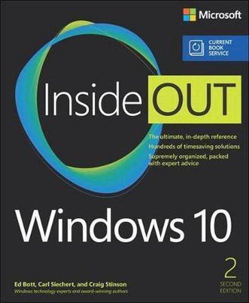 Windows 10 Inside Out 9781509304851 Ed Bott, Boeken, Overige Boeken, Gelezen, Verzenden