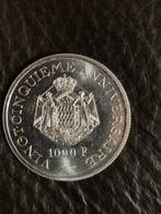 Monaco. Lot van 3 munten (2000 Francs Platinum, 1000 Francs