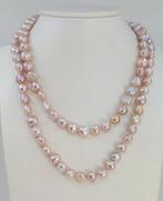 Sans Prix de Réserve - Collier Perles Edison roses de 9x11, Nieuw