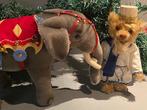 Steiff: Koning Balthazar met olifant, EAN 037832 - Teddybeer, Antiek en Kunst