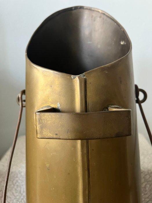 Werkgereedschap - Koperen kolenkit, Antiquités & Art, Curiosités & Brocante