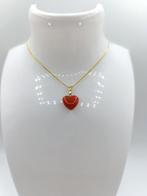 Zonder minimumprijs - Ketting met hanger - 18 karaat Geel, Handtassen en Accessoires