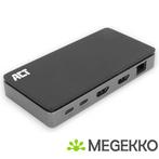ACT USB-C 4K MST dockingstation voor 2 HDMI-monitoren., Verzenden, Nieuw