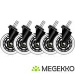 Deltaco GAM-157 wieltjes voor gamingstoelen, Games en Spelcomputers, Verzenden, Nieuw