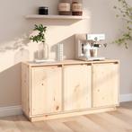 vidaXL Buffet 111x34x60 cm Bois massif de pin, Maison & Meubles, Verzenden, Neuf