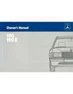 1983 MERCEDES BENZ 190 INSTRUCTIEBOEKJE ENGELS, Auto diversen, Handleidingen en Instructieboekjes