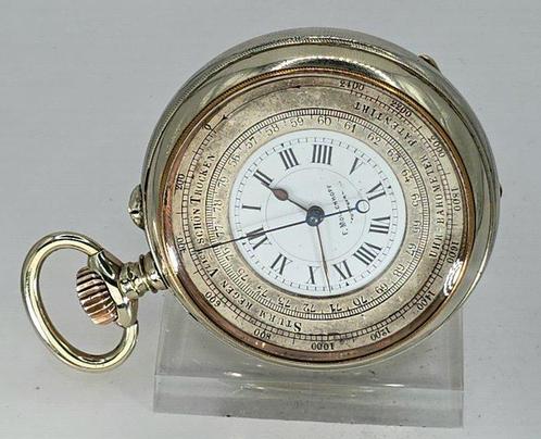 F.Mollenkopf Stuttgart - Barometer - „UHR – BAROMETER –, Handtassen en Accessoires, Horloges | Heren