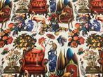 Kleurexplosie: katoenen bekleding met eclectisch design -