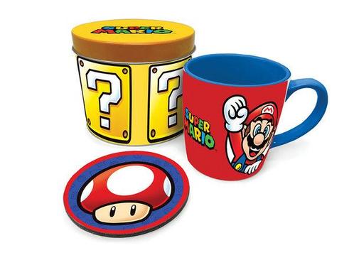 Super Mario Let A Go Metal Tin Gift Set, Verzamelen, Film en Tv, Ophalen of Verzenden