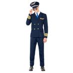 Piloot Kostuum Heren, Kleding | Heren, Carnavalskleding en Feestkleding, Nieuw, Verzenden