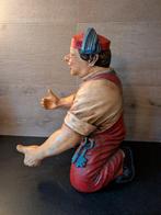 Gesigneerd door Jun Asilo - Beeld, De sleutelmaker - 50 cm -, Antiek en Kunst