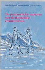 Sociale bibliotheek - De pragmatische aspecten van de, Livres, Livres d'étude & Cours, P. Watzlawick, J.H. Beavin, Verzenden
