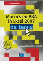Macros & Vba Excel 2007 - De B 9789043016216, Boeken, Zo goed als nieuw, Verzenden, Gerrit Bruijnes