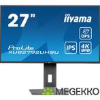 Iiyama ProLite XUB2792UHSU-B6 27  4K Ultra HD IPS Monitor, Verzenden, Nieuw