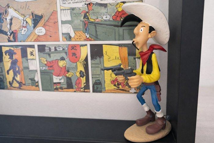 Studio Delu. (1976) - Lucky Luke - 3D Comic Art Scene -, Antiquités & Art, Art | Objets design
