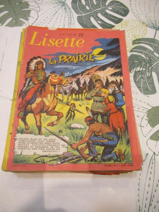 Lisette (magazine) - 56 tijdschriften - Eerste druk -, Boeken, Stripverhalen
