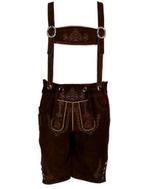 Echte lederhosen Bruin, Hobby en Vrije tijd, Feestartikelen, Ophalen of Verzenden, Nieuw