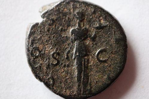 Empire romain. Hadrien (117-138 apr. J.-C.). As Rome A. D., Postzegels en Munten, Munten | Europa | Niet-Euromunten