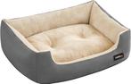 Hondenbed omkeerbaar kussen donkergrijs, Animaux & Accessoires, Paniers pour chiens, Ophalen of Verzenden