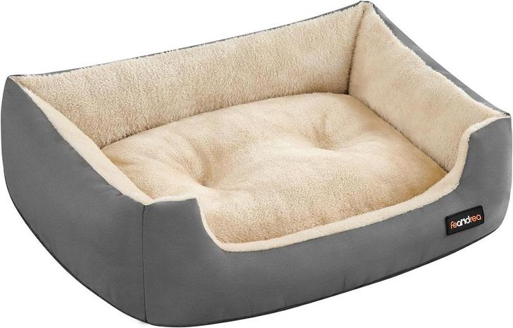 Hondenbed omkeerbaar kussen donkergrijs, Dieren en Toebehoren, Hondenbenches, Nieuw, Ophalen of Verzenden
