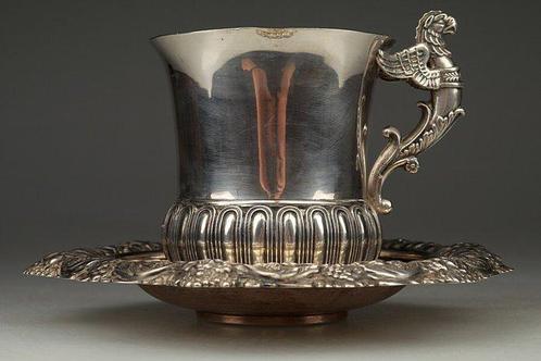 Beker - .800 zilver, Antiek en Kunst, Antiek | Zilver en Goud