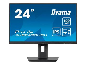 Iiyama ProLite XUB2493HSU-B6 Zwart - 23,8 Full HD monitor, Ophalen of Verzenden