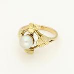 Ring - 18 karaat Geel goud - Parel, Nieuw