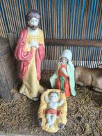 Kerstdecoratie - Biscuit porselein - Vintage Kerststal, Antiek en Kunst