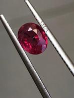 Zonder minimumprijs - 1 pcs Rood Robijn - 1.06 ct -, Handtassen en Accessoires, Edelstenen, Nieuw