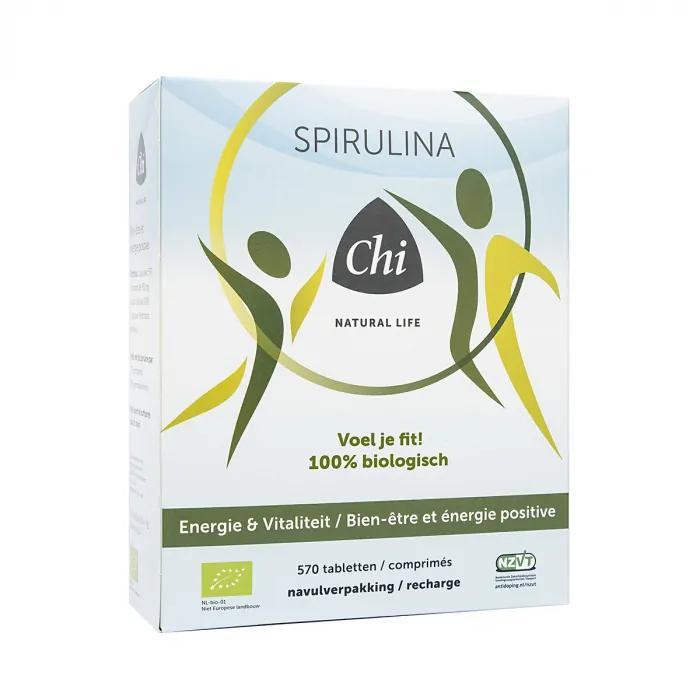 BIO Spirulina tabletten 500 mg, navulling 570 tabletten -, Sport en Fitness, Gezondheidsproducten en Wellness, Ophalen of Verzenden