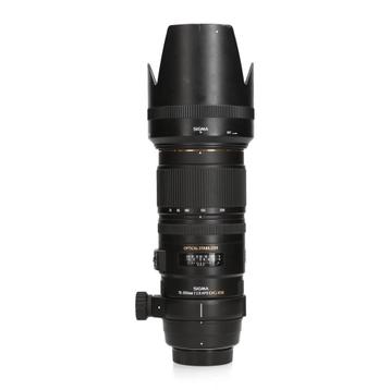 Sigma 70-200mm F2.8 EX DG OS HSM - Nikon F beschikbaar voor biedingen