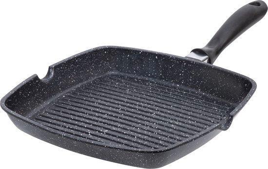 2eChoix | Poêle à griller - Resto - Ø28 cm - Revêtement, Tuin en Terras, Houtskoolbarbecues, Ophalen of Verzenden