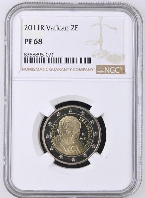 Vaticaan. 2 Euro 2011 PF68  (Zonder Minimumprijs), Postzegels en Munten, Munten | Europa | Euromunten