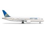 Schaal 1:200 HERPA United Airlines Boeing 787-8 Dreamline..., Hobby en Vrije tijd, Nieuw, Ophalen of Verzenden