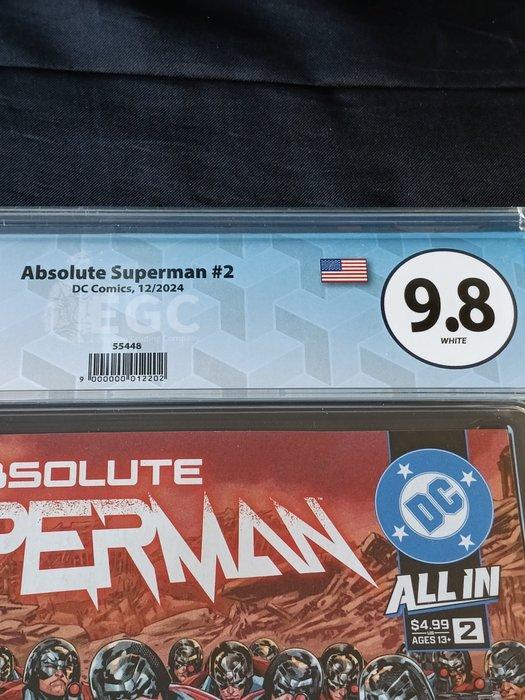 Absolute Superman #2 - EGC 9.8 - Last Dust of Krypton, part, Boeken, Strips | Comics