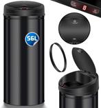 KESSER® Sensor Prullenbak - Afvalbak - Vuilnisbak - 56L - Zw, Huis en Inrichting, Verzenden, Nieuw