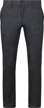 Mac Broek Lennox Melange Navy maat Maat 52/54 (L) Heren, Kleding | Heren, Broeken en Pantalons, Maat 52/54 (L), MAC, Nieuw, Verzenden