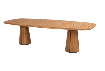 Taste by 4 Seasons Capri teak tuintafel barrel met blad