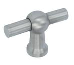 Kraanknopje 55 mm rvs, Huis en Inrichting, Kasten | Overige, Nieuw