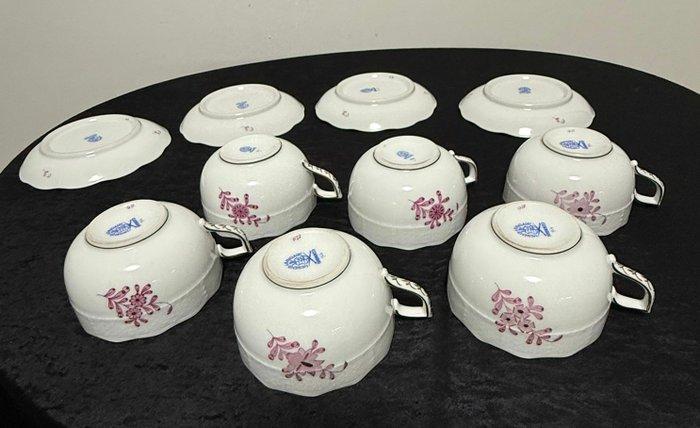 Herend - Tafelservies (6) - Porselein - Apponyi-framboos, Antiek en Kunst, Antiek | Meubels | Tafels