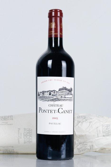 2005 Château Pontet-Canet - Saint-Julien 5ème Grand Cru, Collections, Vins