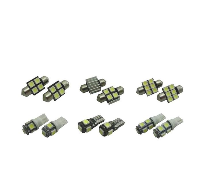 Kit 8 Ampoules Led Intérieur Pour Honda Accord 98-02, Auto-onderdelen, Verlichting, Verzenden