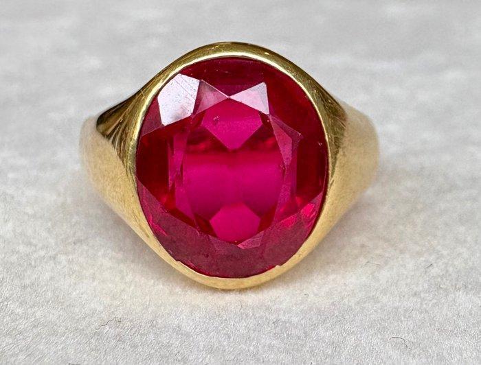 Ring - 19.2 kt. Geel goud, Bijoux, Sacs & Beauté, Bagues