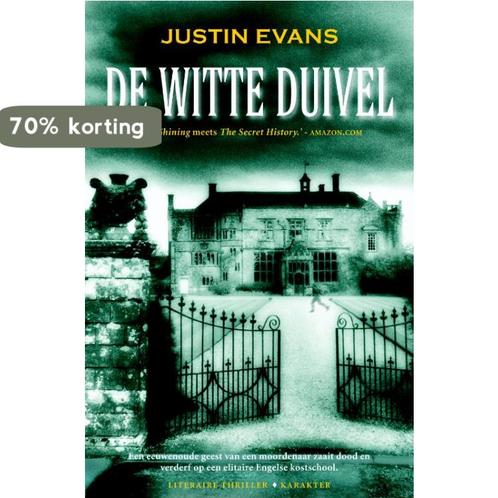 De witte duivel 9789045203546 Justin Evans, Boeken, Thrillers, Zo goed als nieuw, Verzenden