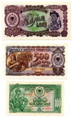 Albanie. - 11 banconote da 1 Lek a 1000 Leke 1957-2007 (Sans