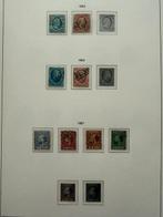 Nederland 1852/1958 - Verzameling in een Importa Album met, Postzegels en Munten, Gestempeld