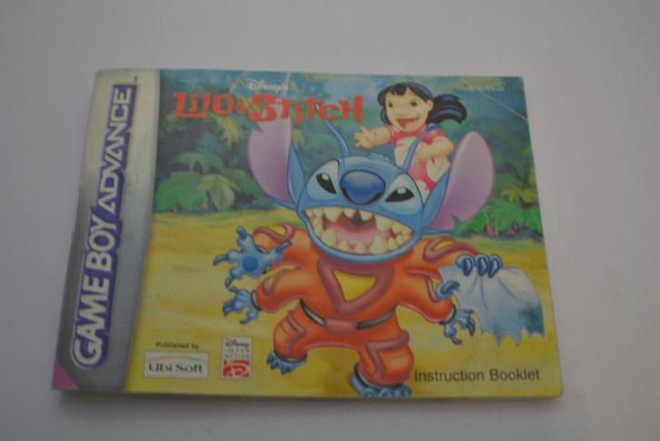Disneys Lilo & Stitch (GBA EUR MANUAL), Games en Spelcomputers, Spelcomputers | Nintendo Consoles | Accessoires