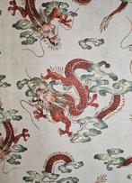 TISSU Art Déco Oriental Original - 300x280cm - Dragon Design